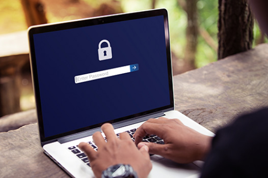 Laptop Padlock Secure Privacy