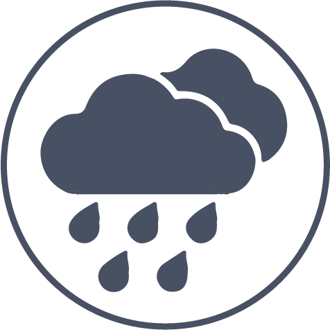 Rain cloud icon